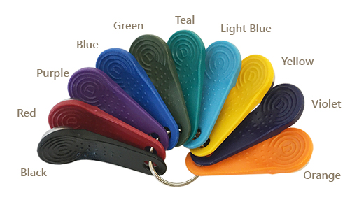 iButtons are available in 10 keyfob colors.