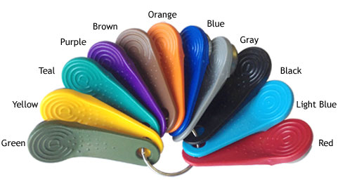 iButtons are available in 11 keyfob colors.